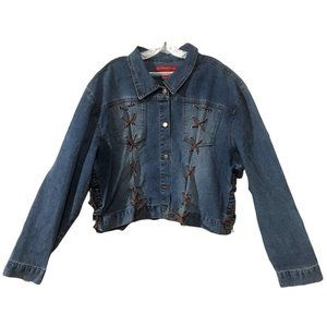 Goddess Trend Denim Jacket Size 24